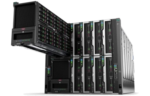 HP data storage server